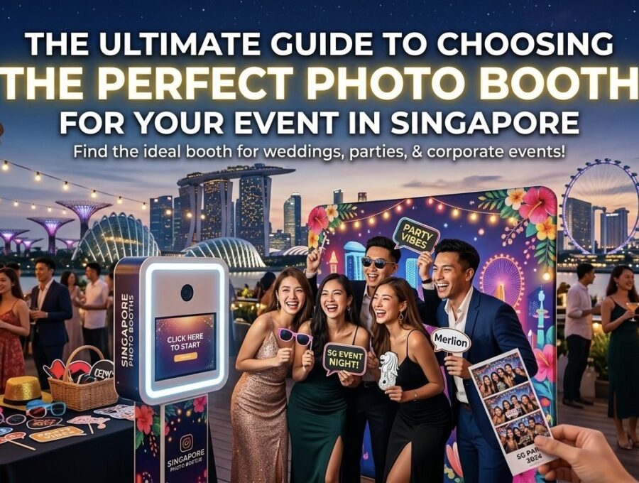Why Photo Booths Are a Must-Have for Events in Singapore