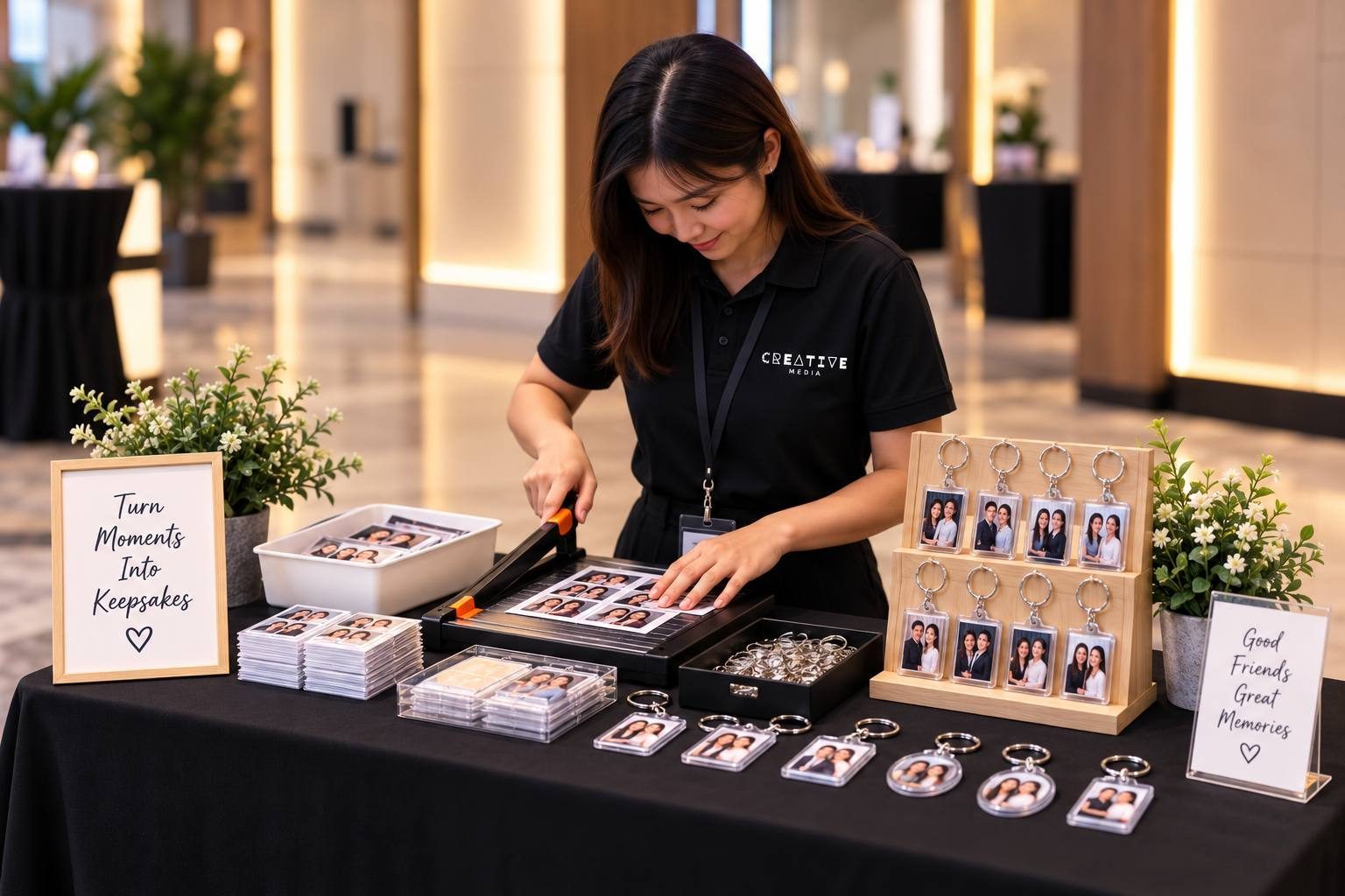 Live Keychain Photo Booth