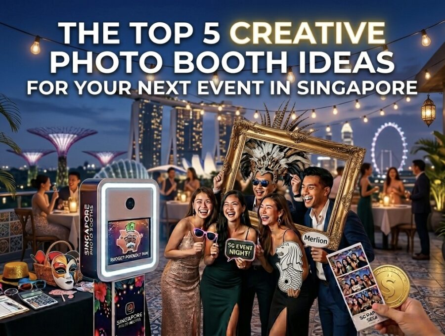 The Top 5 Creative Photo Booth Ideas for Your Next Event in Singapore